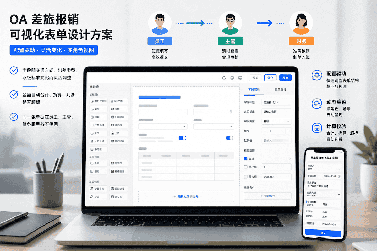 OA 差旅报销